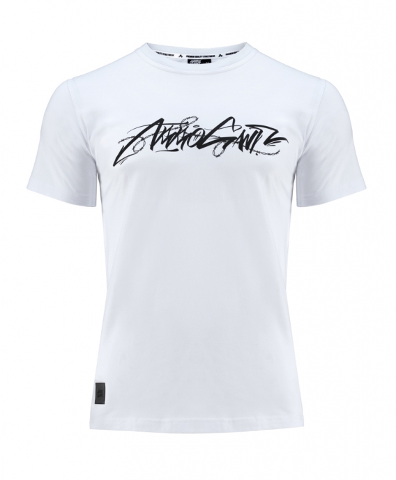 TEE BARBED WHITE